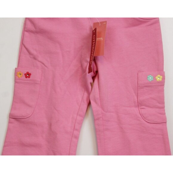 NEW 2007 Gymboree Spring Rainbow Yoga Pants 10 Flower Embroidery Pockets Lounge - Picture 3 of 6